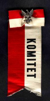 Polish National Committee Recruiting Ribbon